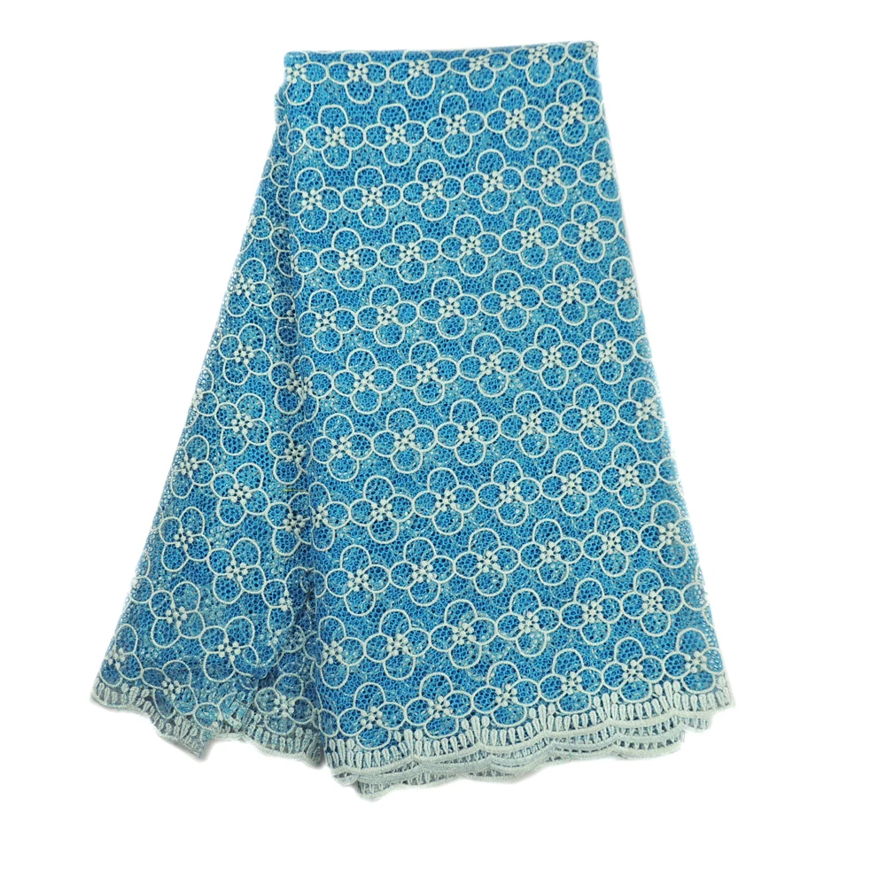 Free Shipping new arrival african lace fabrics high quality multi color cord guipure fabric for women dress | Дом и сад