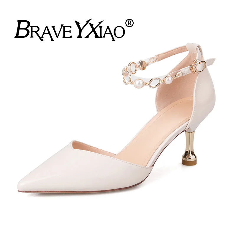 

High Heels Women Shoes 2019 Spring Summer Pointed toe Women Pumps Woman Party Shoes Fashion High Heel 6.5cm B038