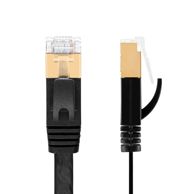 Rankman Cat7 Ethernet Network Cable Flat Lan Cable RJ45 Patch Cord for Router PC STB ADSL Modem Rankman Cat7 Ethernet Network Cable Flat Lan Cable RJ45 Patch Cord for Router PC STB ADSL Modem