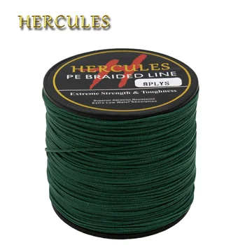 

Hercules 250LB Green PE Braided Fishing Line Sea Saltwater Carp Fishing Super Strong 8 Strands 100M 300M 500M 1000M 1500M 2000M