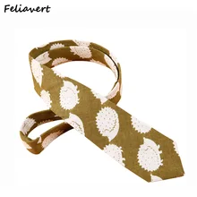 Feliavert Ретро мужской s шейный галстук тонкий 6,5 см льняные обтягивающие Галстуки gent's Свадебные Галстуки мужской костюм галстук