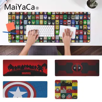 

MaiYaCa Top Quality Marvel Comics Computer Gaming Mousemats Pad To Mouse Notbook Computer Gaming mouse pad Keyboard Mouse Mats