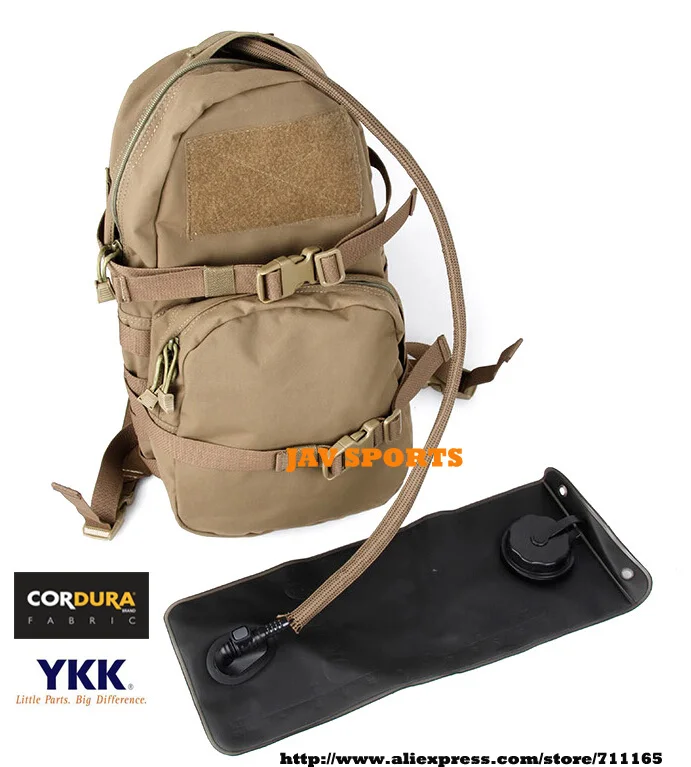 

TMC Assault Hydration Pack 3L Bladder MOLLE Hydration Backpack Matte Coyote Brown(SKU050475)