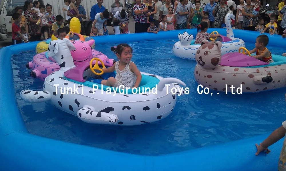 Battery Operated Kids Inflatable Bumper Boat For Salebumper shine