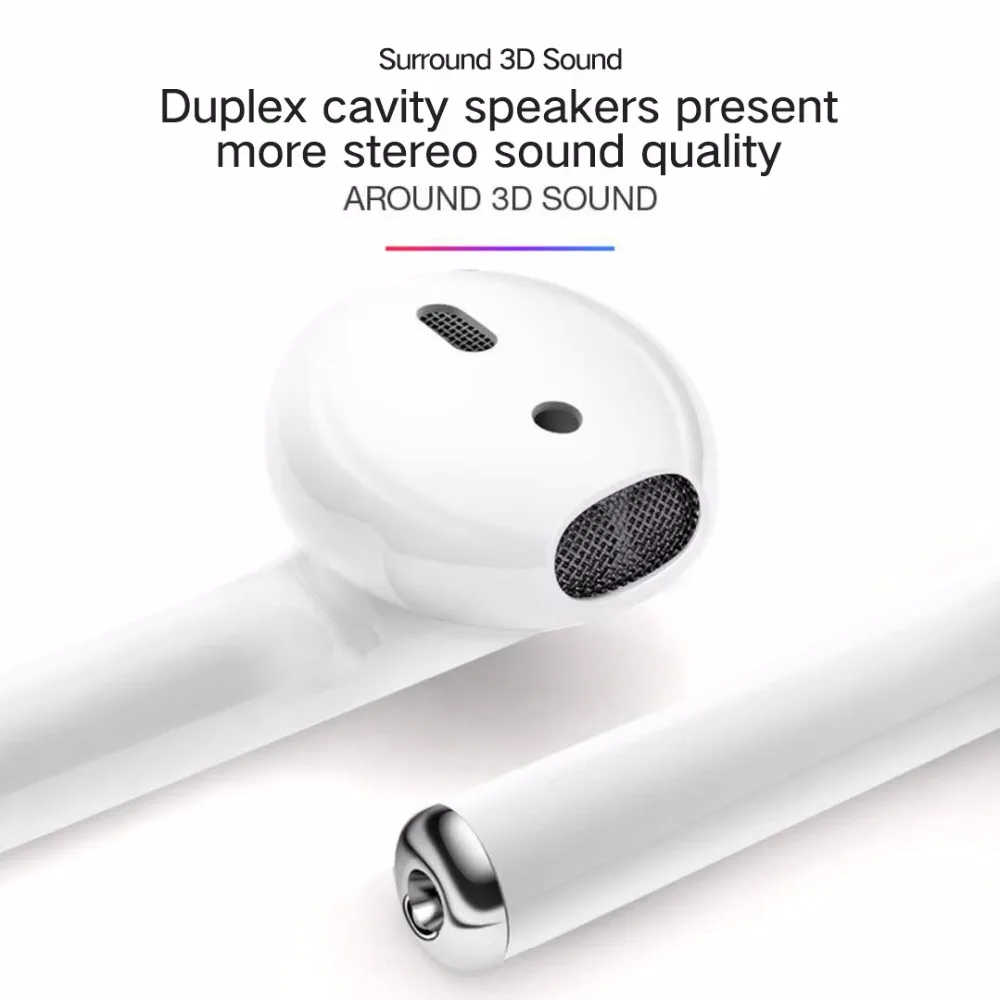 LK-TE8 air pod Smart touch no button TWS Headphones Bluetooth v5.0 Headset Wireless Earphone 9