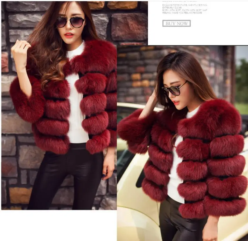 Chaquetas Mujer женские короткие большие размеры повседневные облегающие Поддельные верхняя одежда женские элегантные женские Искусственные меховые пальто K1150