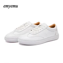 Маленькие размеры; Лидер продаж; мужская обувь на плоской подошве со шнуровкой; Модная Повседневная дышащая обувь из сетчатого материала; Мужская модная белая обувь; спортивная обувь