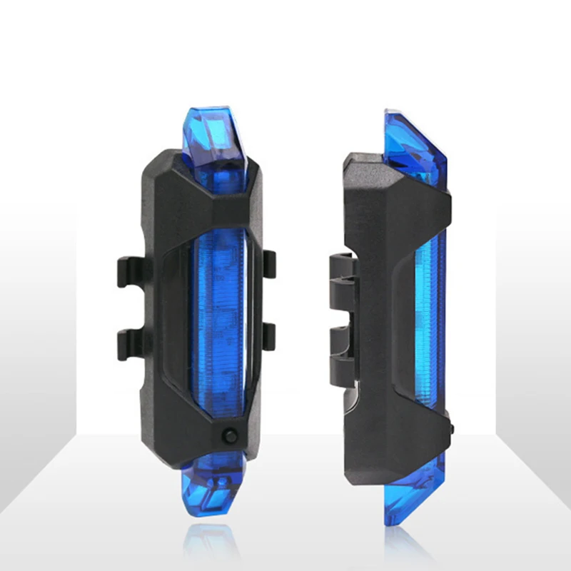 New Bicycle light LED Taillight Rear Tail Safety Warning Cycling Portable Light Bike Accessories, USB Style Rechargeable121212