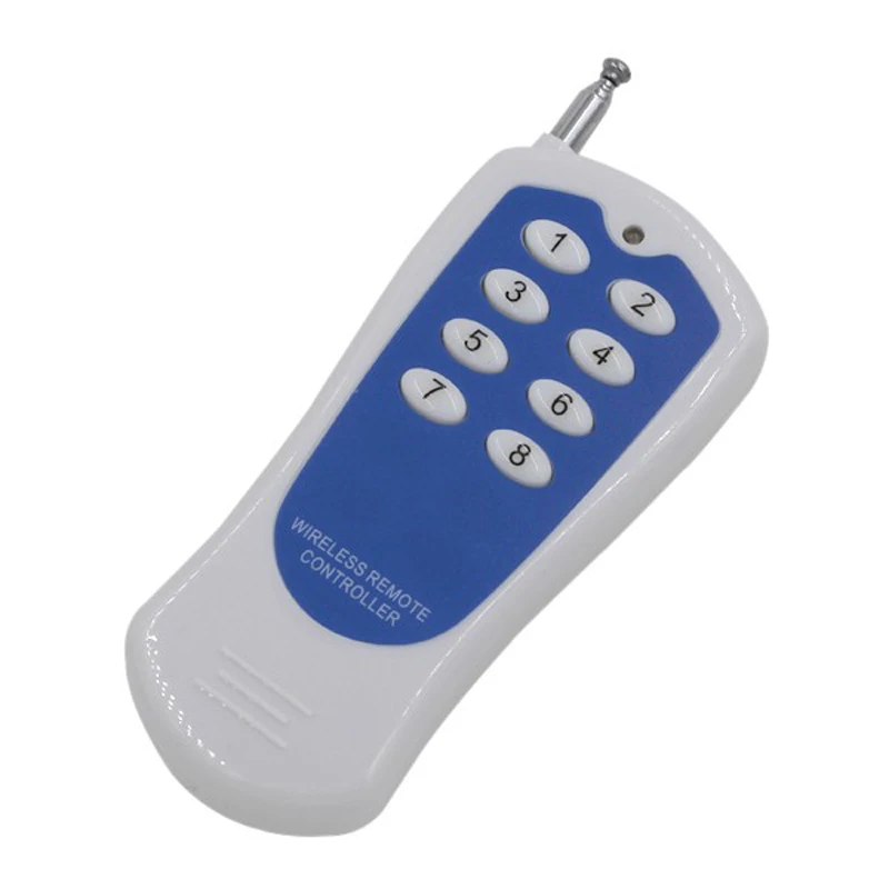 

1PCS Extra Learning Code 8 CH 8CH RF Wireless Remote Transmitter Remote Controller ,315 / 433 MHZ