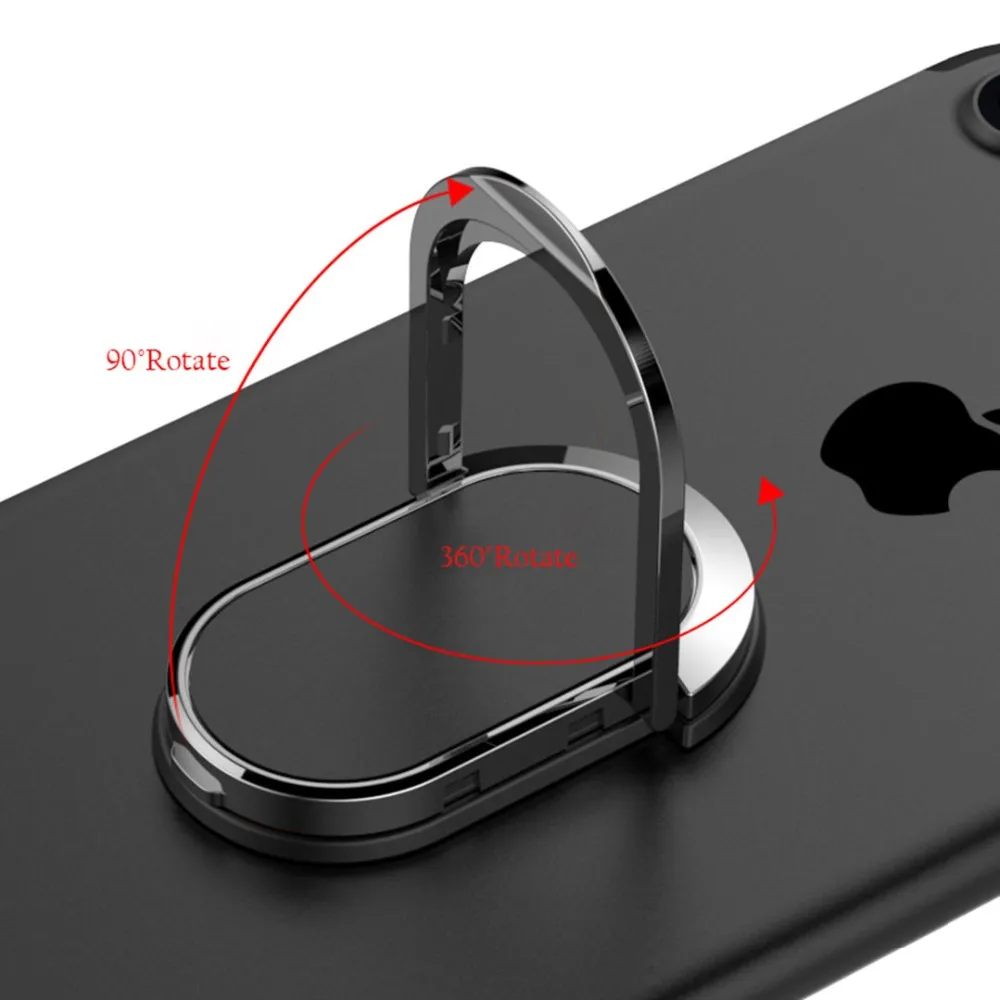 IMIDO Универсальный 360 градусов палец кольцо стенд держатель Автомобильный Магнитный вентиляционное отверстие крепление для iPhone samsung Xiaomi держатель сотового телефона