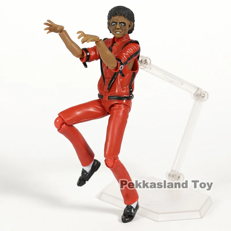 14 см Figma 096 MJ Коллекция Фигурки игрушки триллер MV ver. Модель украшения головы Сменные