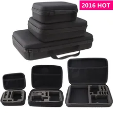 Promotion Travel Storage collection bag Case Gopro Hero 3/4 Sj 4000 Xiaomi Yi Action Soocoo Camera sport cam go pro Accessories