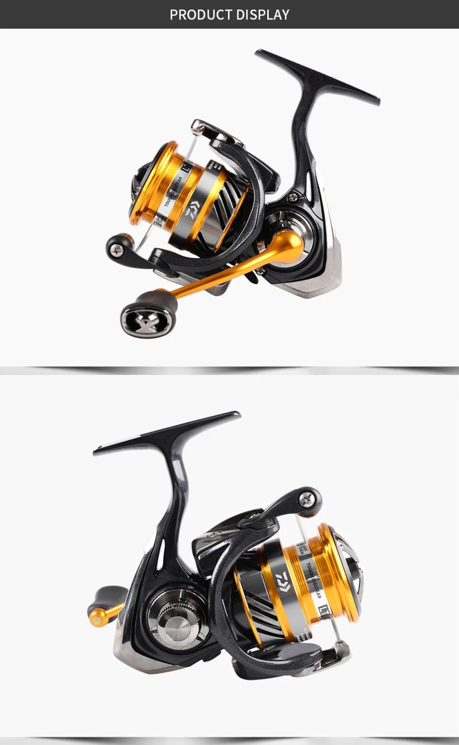 DAIWA REVROS LT спиннинговая Рыболовная катушка 1000XH/2000XH/2500XH/3000CXH/4000CXH/5000CXH Передаточное отношение 5,7: 1/6. 2:1 4+ 1BB