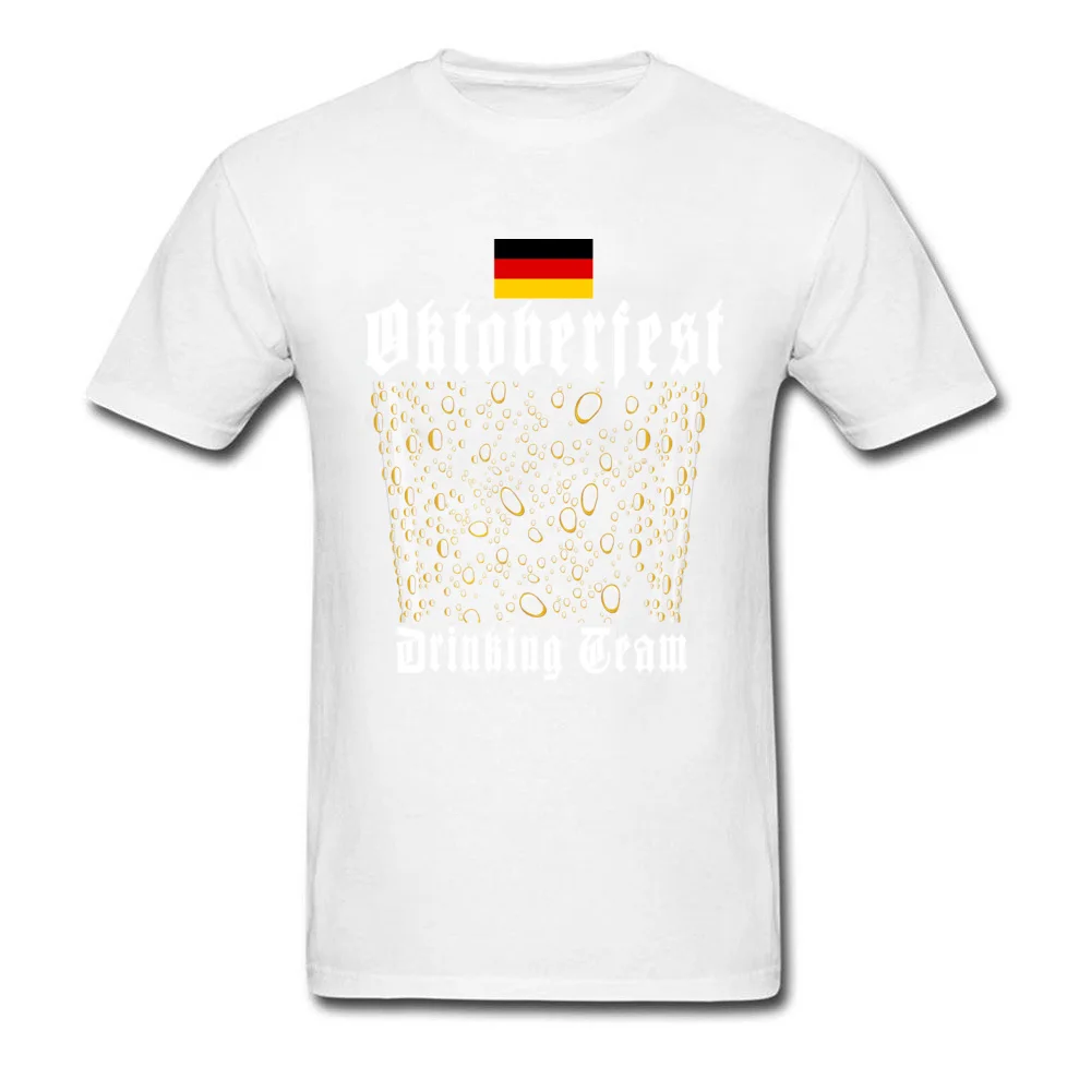 Normal Beer Oktoberfest Design T-Shirt Graphic Father Day Short Sleeve O Neck Tops T Shirt Pure Cotton Man Casual T Shirts Beer Oktoberfest Design white