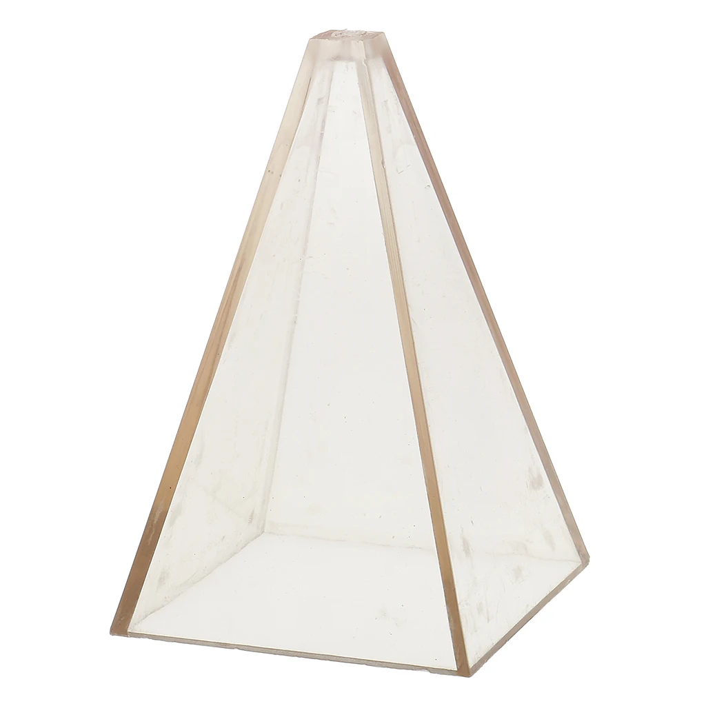 1 шт. пластиковые DIY ремесла Пирамида пластиковая свеча формы для домашняя заявка ручной работы для DIY нестандартная свеча