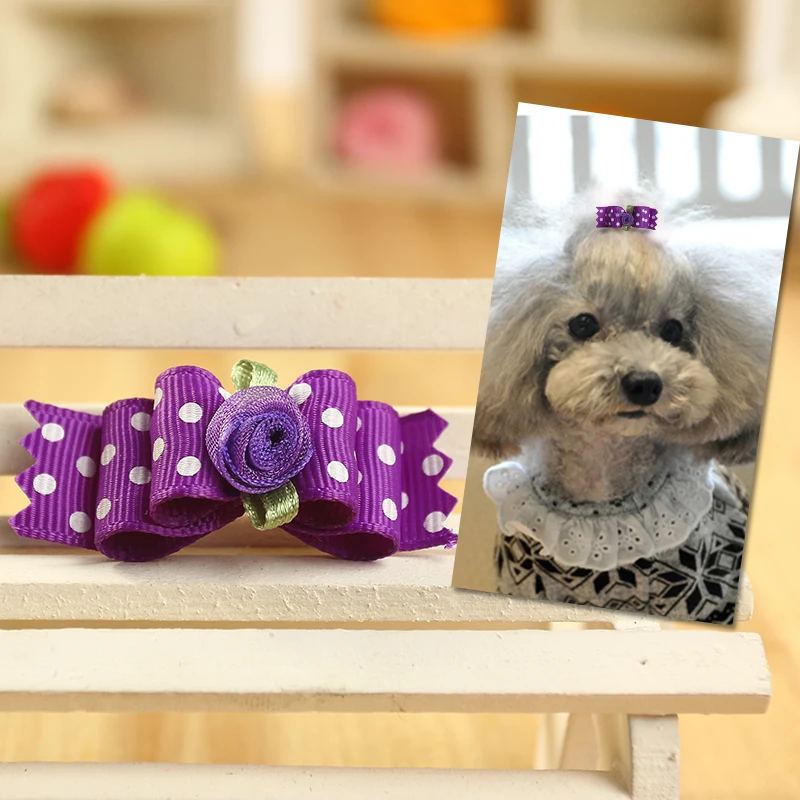 Hot sale dogs cats lovely festival hair accessories pet dog cat fashion