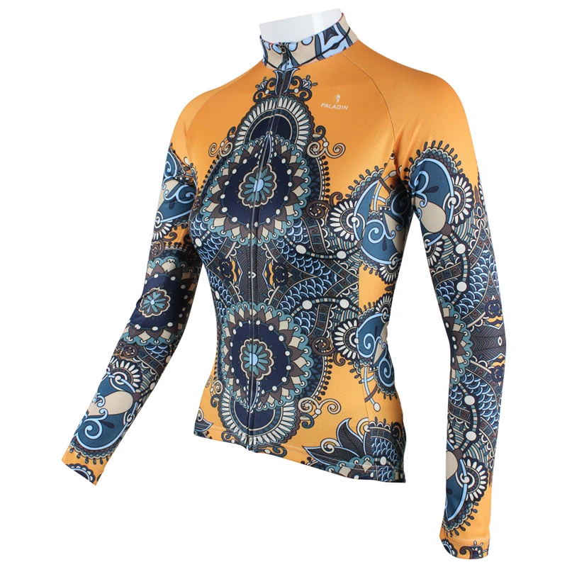 ILPALADINO Женская велосипедная футболка Джерси Команда Pro Ropa Ciclismo с длинным рукавом Осенняя велосипедная одежда велосипедная Одежда Топы