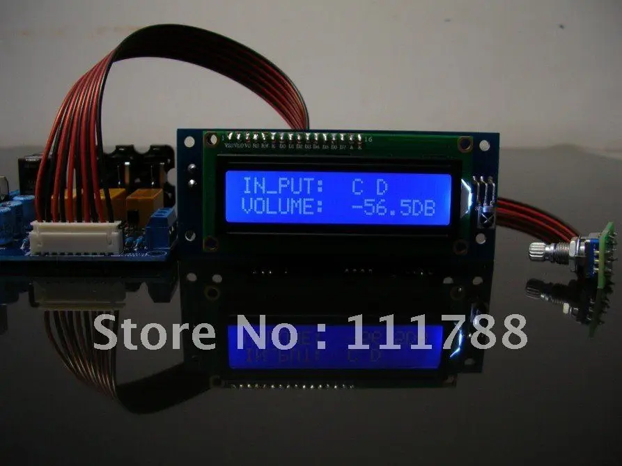 PGA2311 дистанционный аудио набор предусилителя DIY|audio preamp kit|preamp kitaudio |