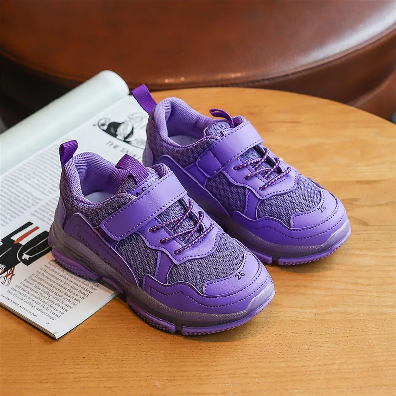 

Kids running shoes Children's sports shoes Sneakers for girls boys Breathable Simple Leisure Damping Shoes SZ072