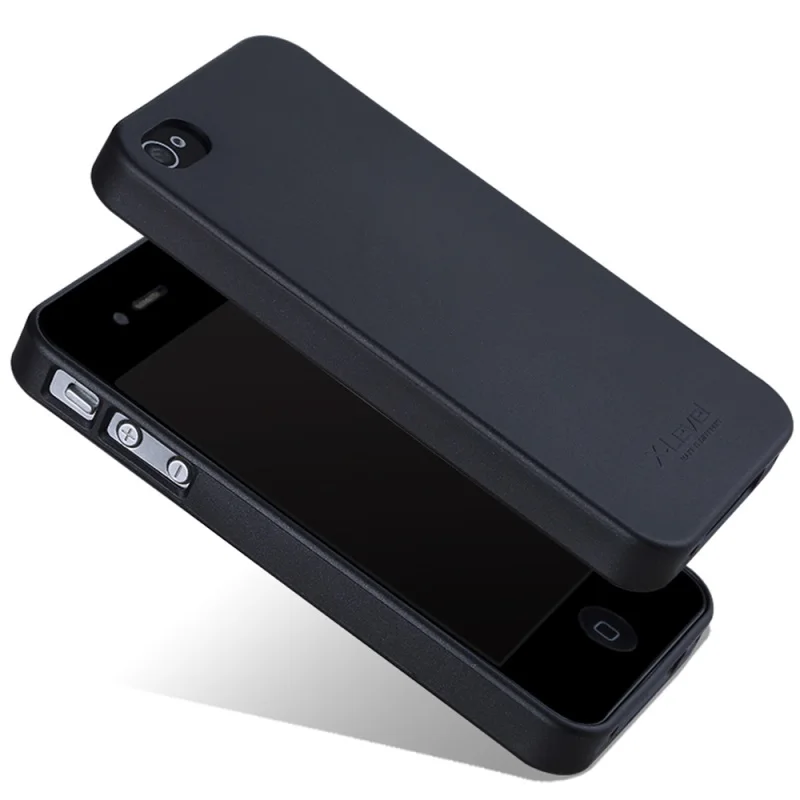 X-Level Guardian ультра тонкий мягкий матовый чехол из ТПУ для Apple iPhone 4S 4 Скраб задняя