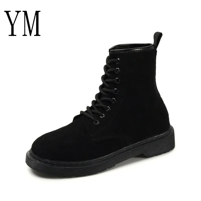 De Más Otoño Botas Femenino Mujeres Negro Nubuck Oncise Rosa Casual Corto Size40 Calzado Red Zapatos Lace Rojo Bajo 018 Botines rose Tacón up Martin PIC8wqWPd