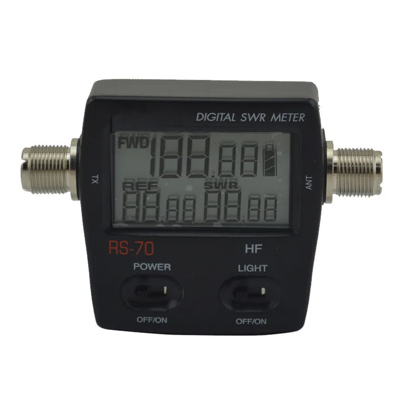 High Precision SWR Power Meter 1.6-60 Mhz HF 200W For 2 Way Radio Digital M Type Connector Professional Shortwave | Инструменты