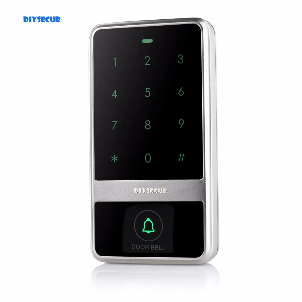 

DIYSECUR Waterproof 8000 Users Touch Keypad 125KHz RFID Reader Access Controller For House / Office / Home Improvement