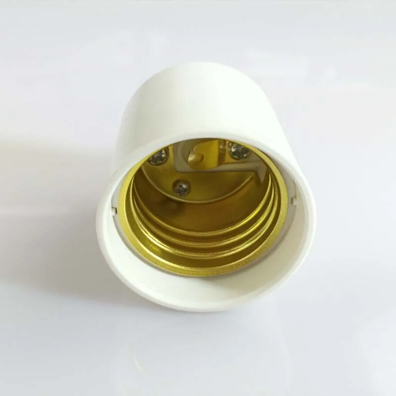 

10pcs x GU24 to E27 E26 Lamp Holder Light Base Adapter Socket Converter Changer Flame-retardant ABS Plastic White 120W 250V
