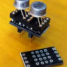 2 шт. DIP op amp односторонний PCB с иглой/без усилителя/электронный компонент