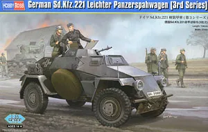 Hobby Boss 1/35 масштабные модели танков 83812 Германия Sd. Kfz.221 бронированная Разведочная