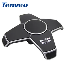 Tenveo A6 кристально чистый звук Voip Конференц-станция USB бизнес-конференц-связь Громкая связь для больших конференц-залов