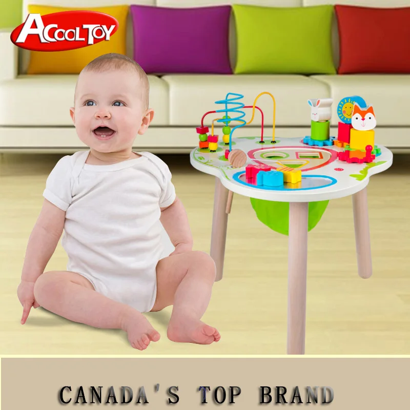

Kids Toys Educational Toys Multifunctional Learning Table with Geometric Shape Blocks Colorful Montessori Toys For Children Gift