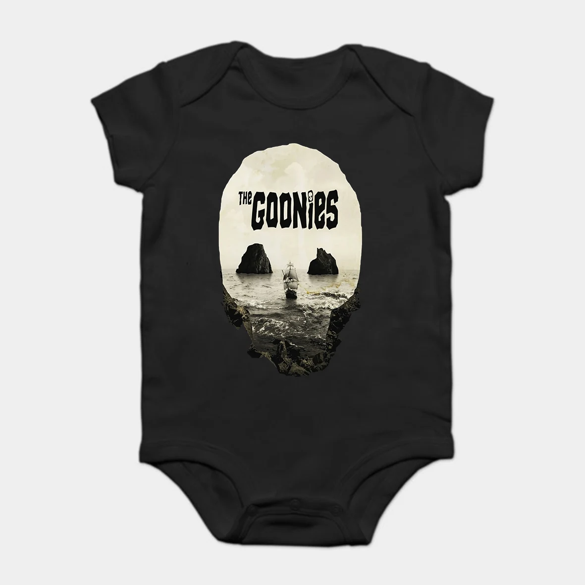 

Baby Onesie Baby Bodysuits kid t shirt Printed Cotton Short-Sleeve goonies