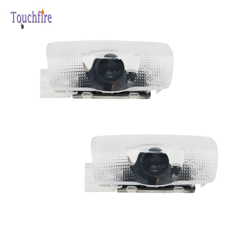 2 قطع سيارة الباب 3D ترحيب ضوء العلامة التجارية شعار لتويوتا كامري 2006--2018 السيارات LED جهاز عرض ليزر شبح الظل مصباح سيارة التصميم