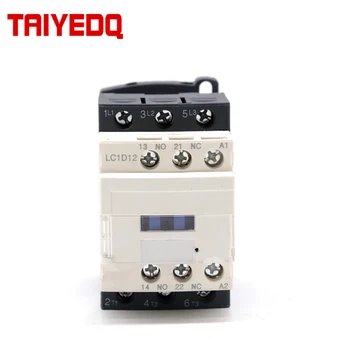 

LC1-D12 AC Contactor Three-phase Contactor AC Magnetic Contactor For motor starter 12A AC220V/380V 1NO+1NC