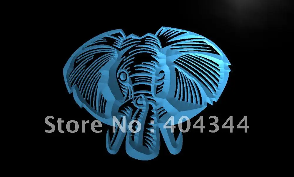 

LZ471- Elephant Bar Beer Decor LED Neon Light Sign