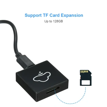 

WiFi Disk Memory Storage Box Wi-Fi Cloud Storage Box Flash Drive for TF/MicroSD Card Reader File Sharing For Networking