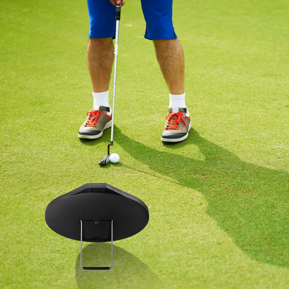 جولف سوينغ مرآة المحمولة الاكريليك الفولاذ المقاوم للصدأ زاوية قابل للتعديل عين جولف مرآة جولف أداة للمبتدئين وهواة