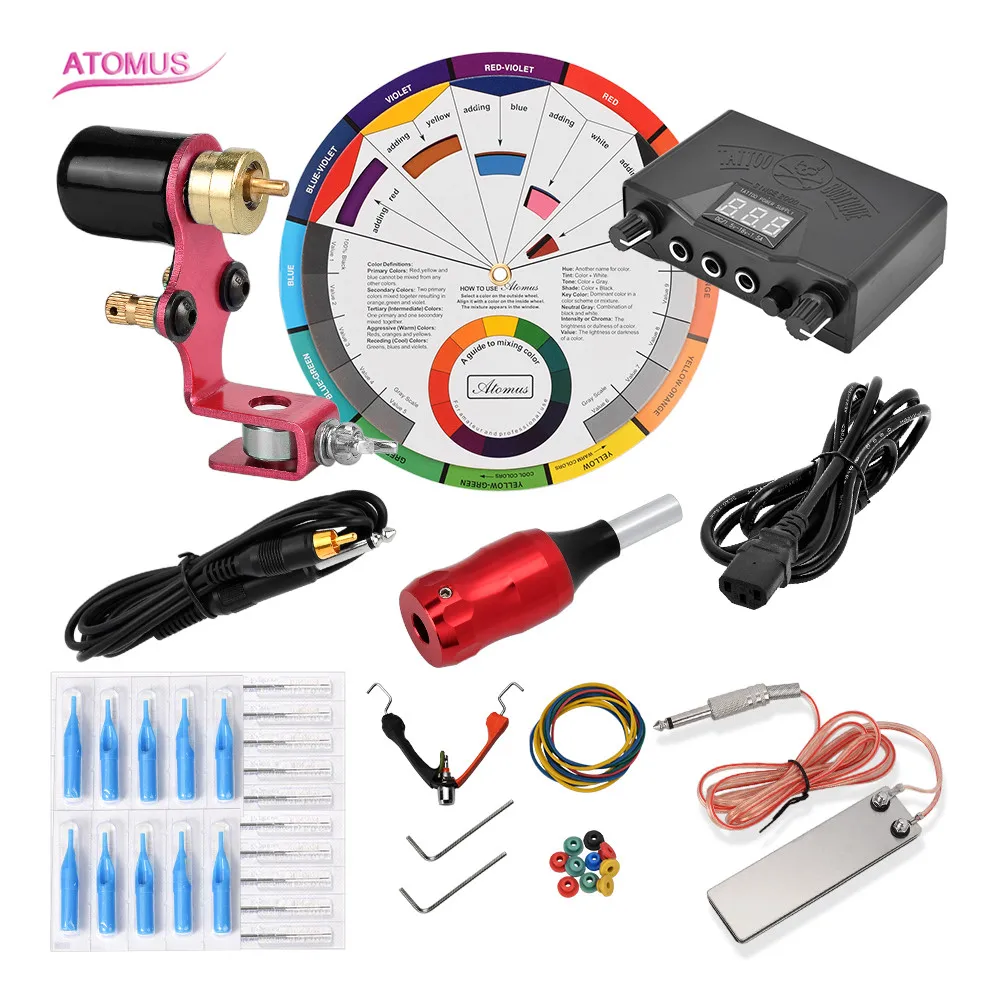 

Tattoo Machine Rotary Kits Tatuagem De Rotary Tattoo Machines Set Tatuaje Profesional Tatuador Kit Tools Pen Professional Tatoo