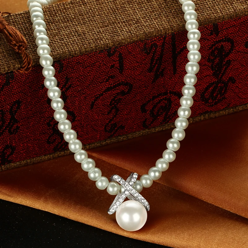 Женское Ожерелье чокер с имитацией жемчуга|choker necklace|necklace womenpendant necklace |