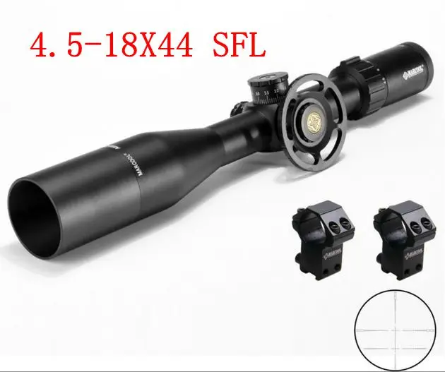 

Hight Quality ALT 4.5-18X44 SFL Shock-Proof Rifle Scope Pistol Riflescope With Big Wheel Hunting Optical Sight For Airsoft Gun