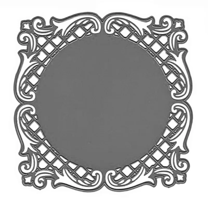 

Naifumodo Circle Irregular Figure Lace Frame Metal Cutting Dies for Scrapbooking New 2019 Craft Dies Cuts for Card Making Stitch
