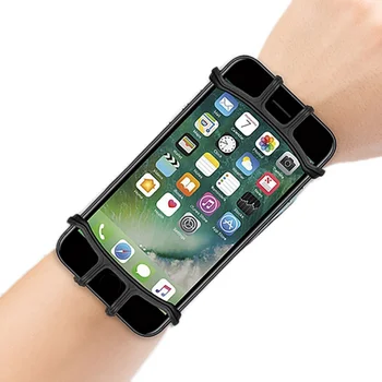 

Wrist Phone Forearm Wristband Holder Rotatable For Running Cycling Gym Jogging Fit For Phones 3.5 inch ~6 inch