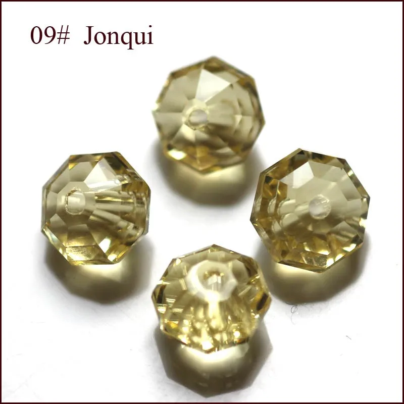 Бусины разделители круглые из хрустального стекла 18 цветов 100 шт.|spacer beads|for diybeads