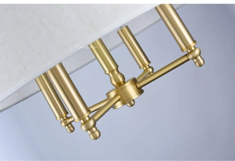 Lustre moderno bronze Miresa