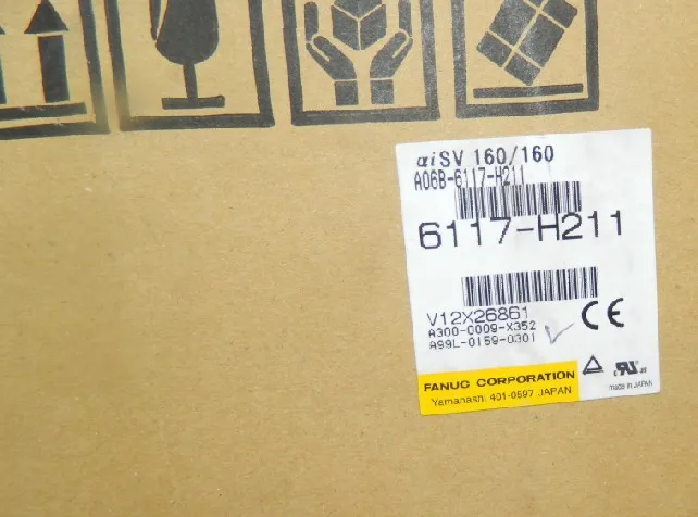 

Fanuc A06B-6117-H211 Alpha iSV 160/160 Servo driver amplifier module 0I-MD series CNC