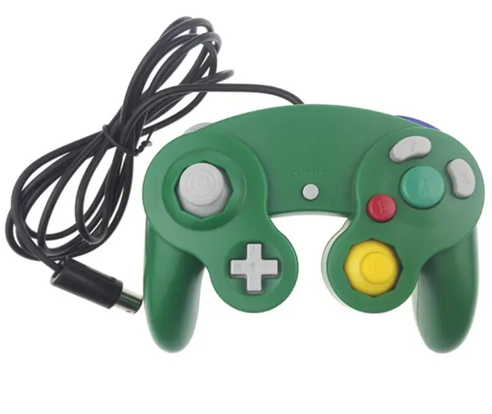 Wired Game Controller Gamepad  for NGC Joystick With One Button  for Game-Cube for W-i-i 