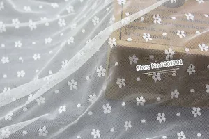 lace fabric mesh material 150cm diy dress clothing accessories Elastic Net yarn embroidery small flower curtains fabric lace fabric mesh material 150cm diy dress clothing accessories Elastic Net yarn embroidery small flower curtains fabric