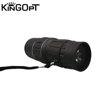 

Kingopt 16x52 HD Optical Monocular Low Night Vision Mini Portable Focus Telescope Zoomable 16X Scope for Travel Hunting