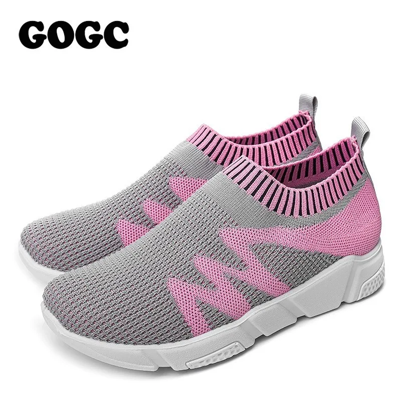 GOGC/Женская обувь Кроссовки Женская дышащая повседневная на платформе для женщин